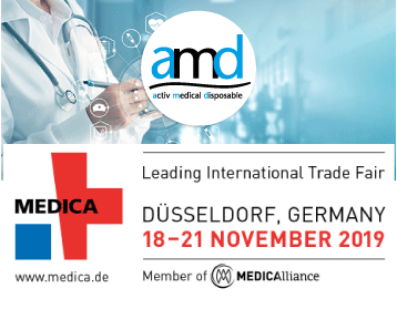 AMD Activ Medical Disposables SAS of Salinelles at MEDICA 2023 in  Düsseldorf -- COMPAMED Trade Fair